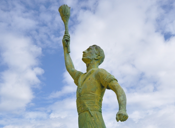Restoration of Anemoyiannis Statue in Paxos, Greece
