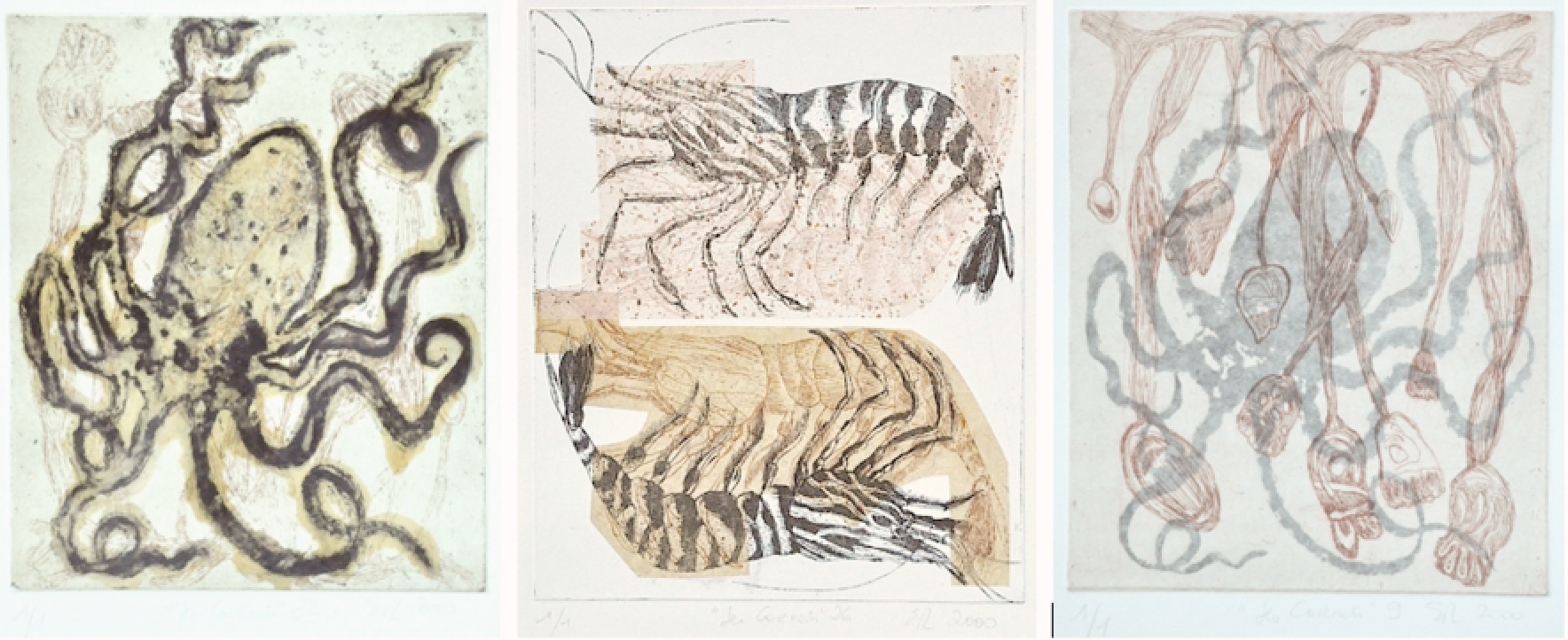 Artist residency in Paxos for Parisian printmaker Emmanuelle Mellot