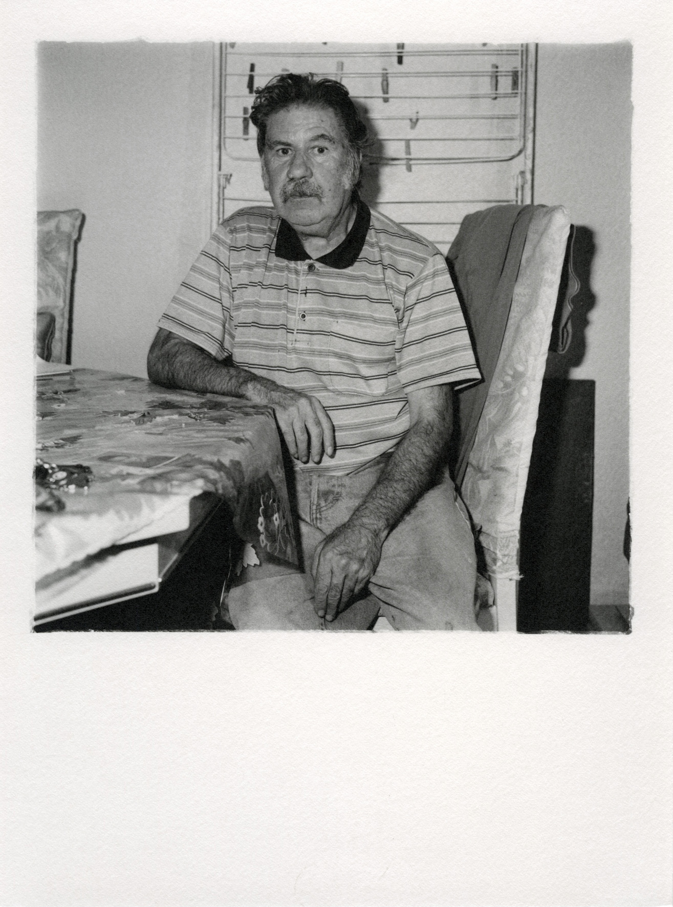 2. JM Simoes  Portraits Chene-Pointu & Clichy-Sous-Bois #17, 2011-15, b&w print on FOMA MG Warmtone classic barite mat paper 18x24 cm, image 15,5 x 15,5 cm
