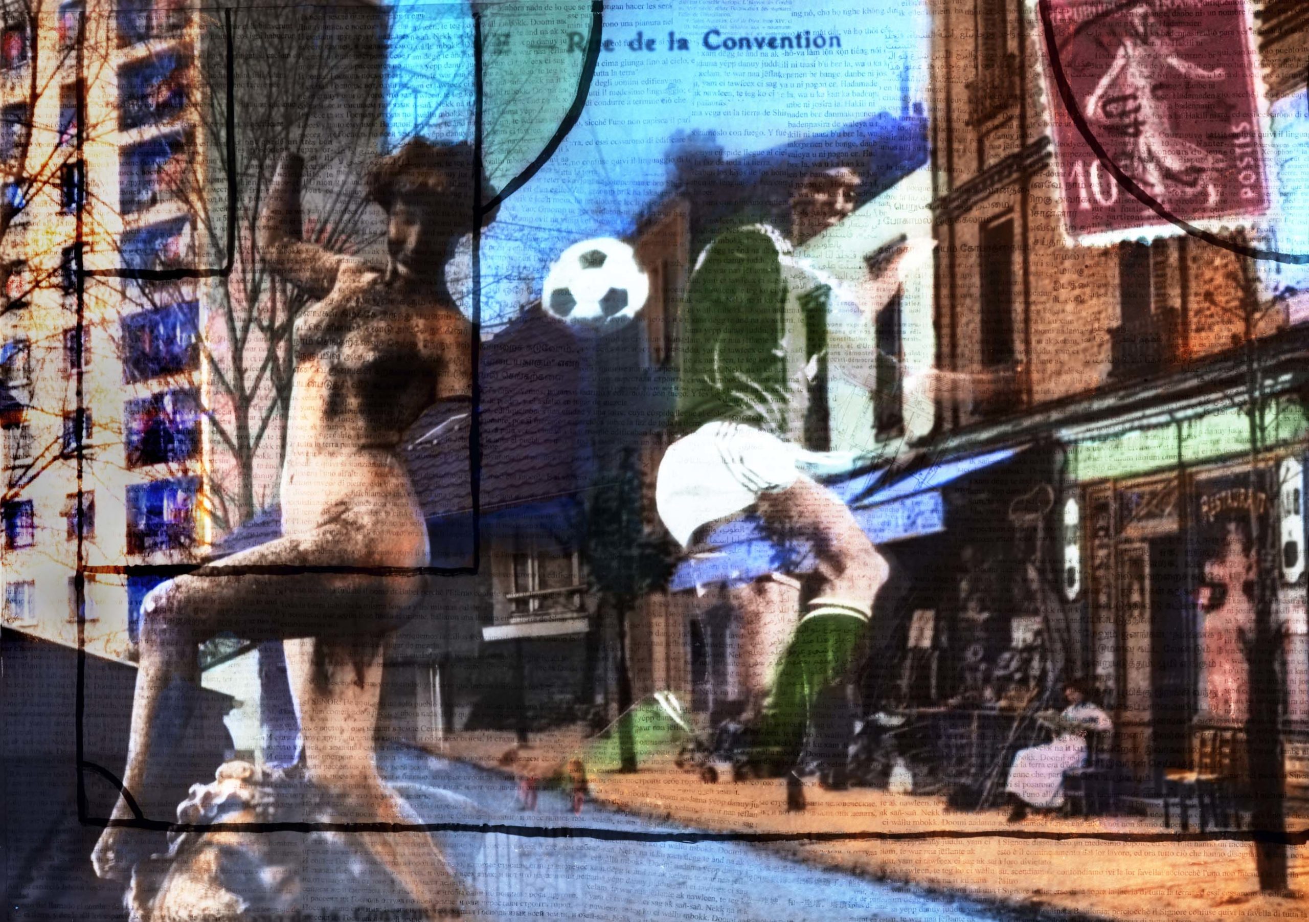 3. Vivian van Blerk - Football dans la Ville (La Courneuve), 2010, color photography, edition 8,