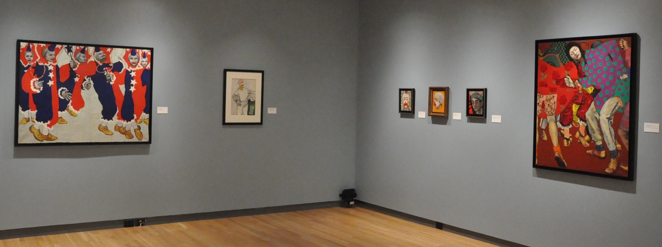 William Utermohlen: A Persistence of Memory (Mummers, Late Self Portraits), 2016, Loyola University Museum of Art, Chicago, USA.