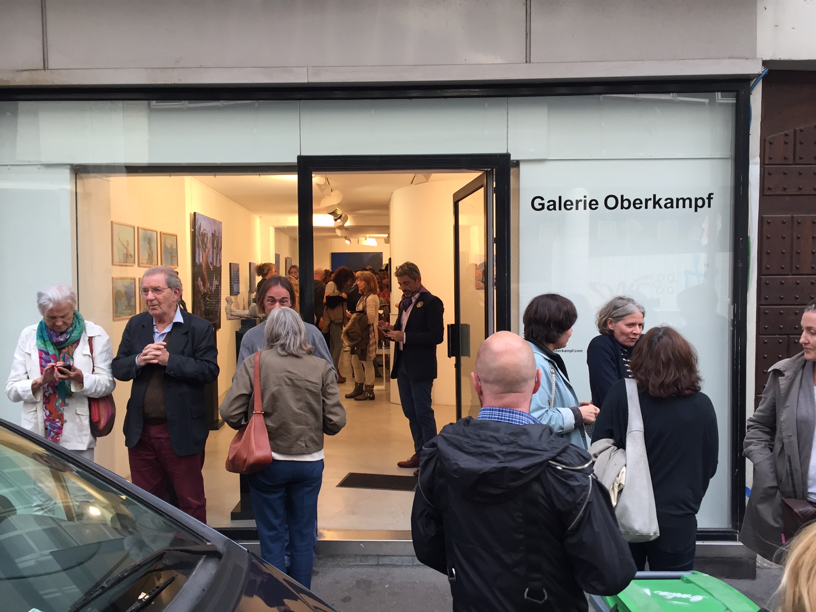 Opening of Two Italian Romantics in Paris at Galerie Oberkampf, 1 October 2016